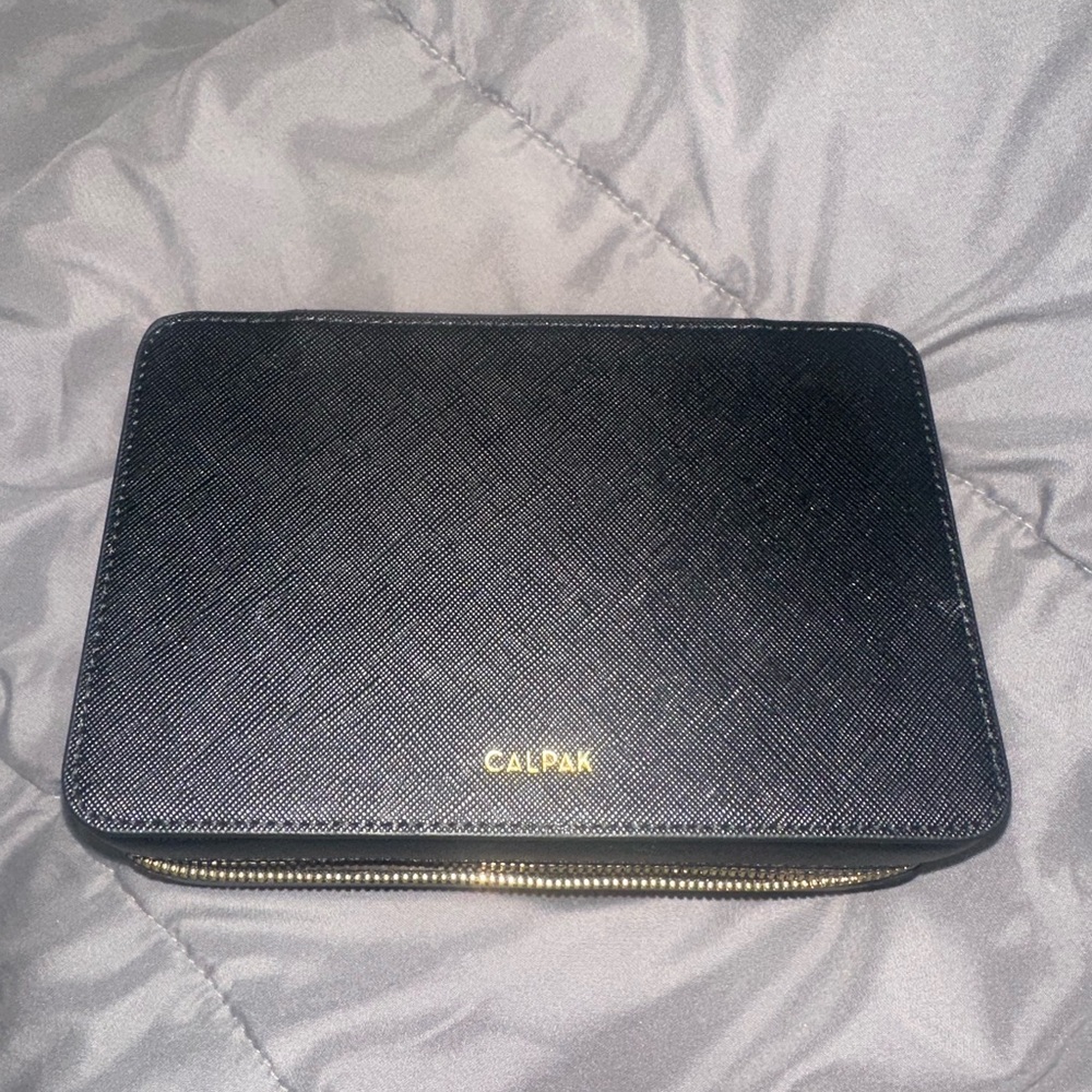 CALPAK Black Travel Jewelry Case